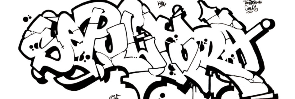 Sepultura, sketch/outline.