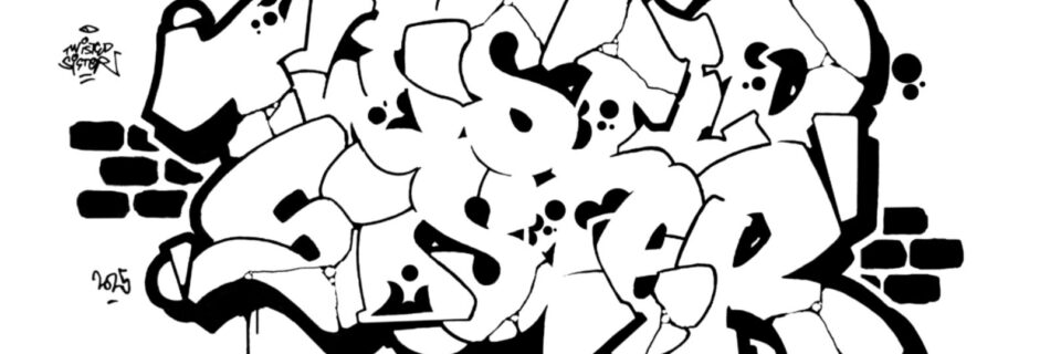 Twisted Sister, sketch/outline.