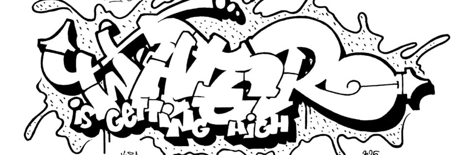 Water Is Getting High, sketch/outline.