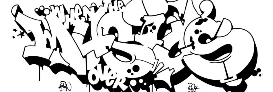 When The Music's Over, sketch/outline.