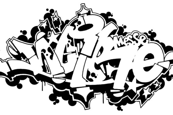 Messe Noire, sketch/outline.