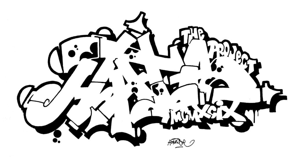 The Project Hate MCMXCIX, sektch/outline.