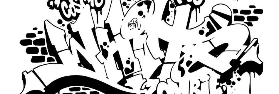 White Zombie, sketch/outline.