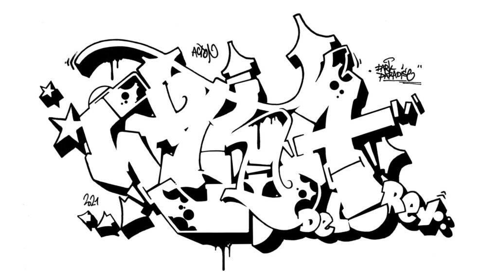 Lana Del Rey, sketch/outline.