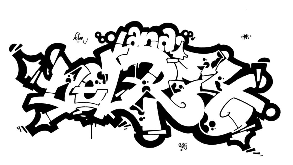 Lana Del Rey, sketch/outline.