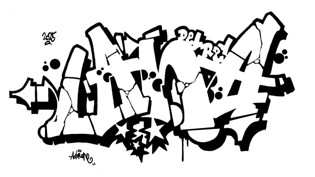 Lana Del Rey, sketch/outline.