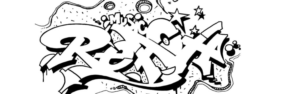 Music Reach, outline/sketch.