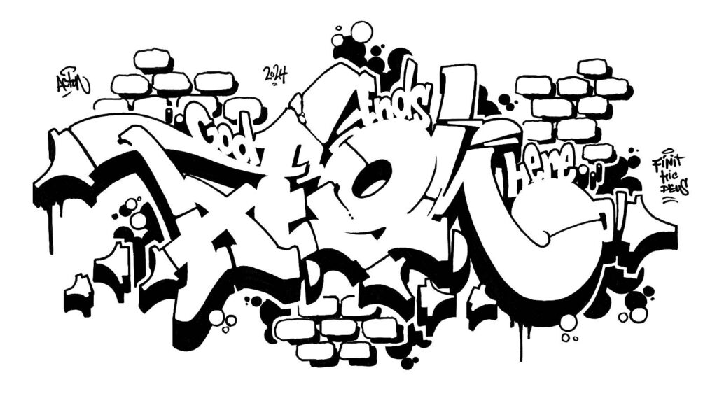 Aeon, sketch/outline.