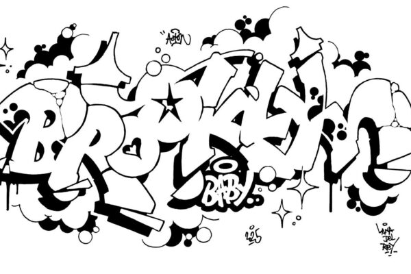 Brooklyn Baby, sketch/outlines.