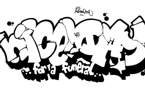 Nice Day for a Funeral, sketch/outlines.