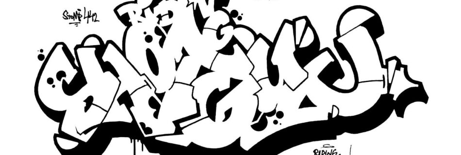 Riding Shotgun, sketch/outlines.