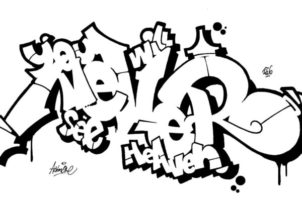 You Will Never See Heaven, sketch/outlines.