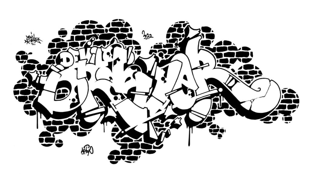 DevilDriver, sketch/outline.