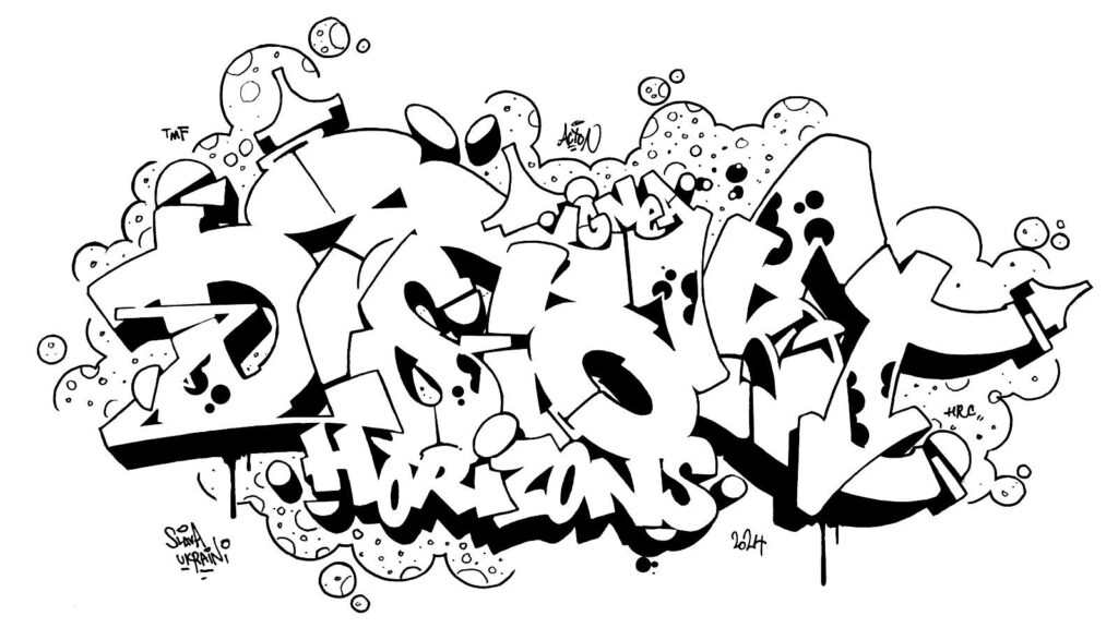 Distant Horizons, sketch/outline.