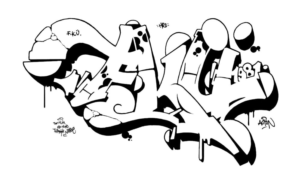 F.K.Ü., sketch/outline.