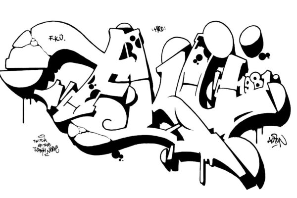 F.K.Ü., sketch/outline.