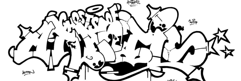 Ghosts Of Atlantis, sketch/outline.