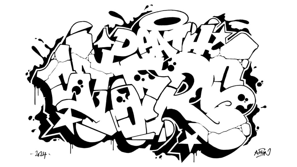 Deathstars, sketch/outline.