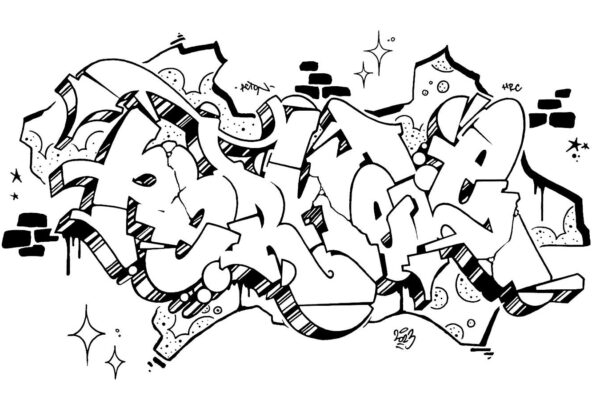 Perkele, sketch/outline.