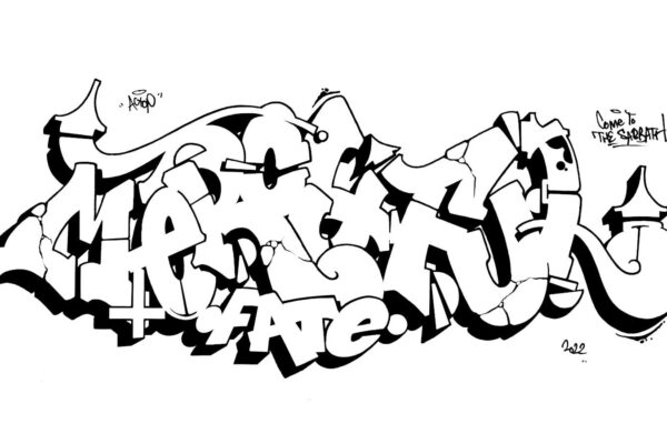 Merdyful Fate, sketch/outline.