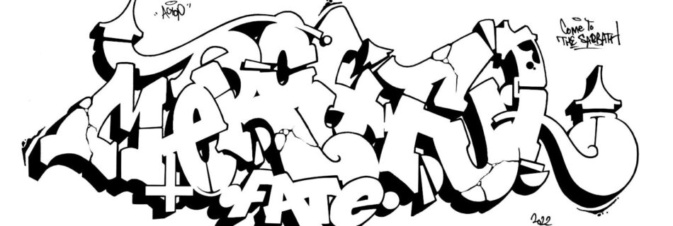Merdyful Fate, sketch/outline.