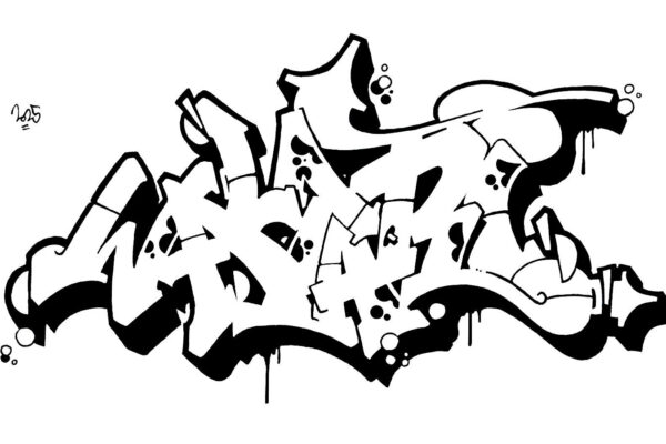 Waltari, sketch/outline.