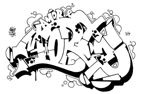 Amor e Morte, sketch/outline.