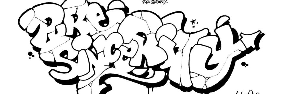 Pure Sincerity, sketch/outline.